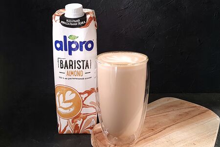 Капучино с миндальным молоком