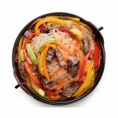 Рисовая лапша с говядиной