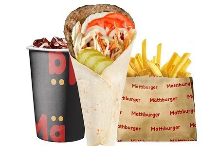 Большое комбо с Кебаб-роллом