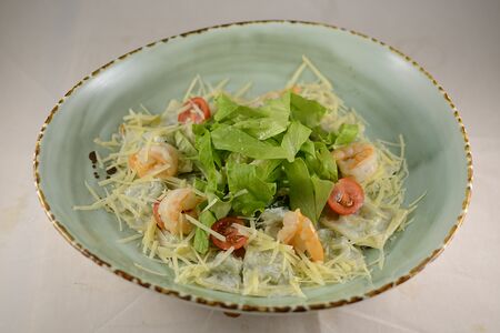 Равиоли со шпинатом и брынзой