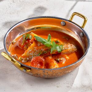 Филе сибаса по-сицилийски