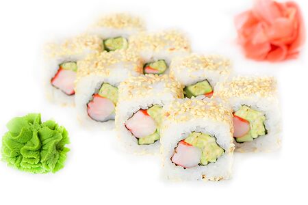 Острый с крабом