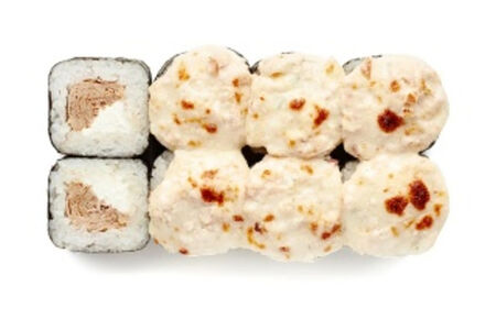 Запеченный с курицей