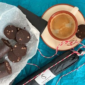 Шоколадная колбаса мини