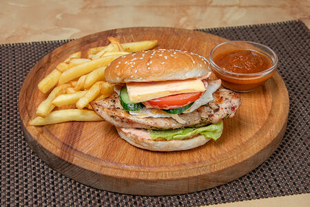 Бургер из курицы