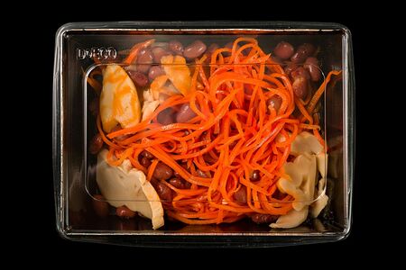 Салат фасулья