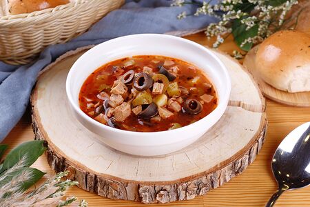 Суп Солянка Домашняя