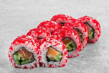 Калифорния ролл с лососем