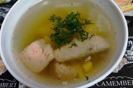 Уха из лосося