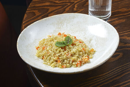 Булгур с овощами