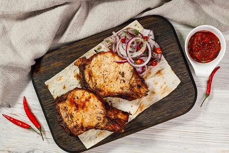 Шашлык из cвинoй корейки