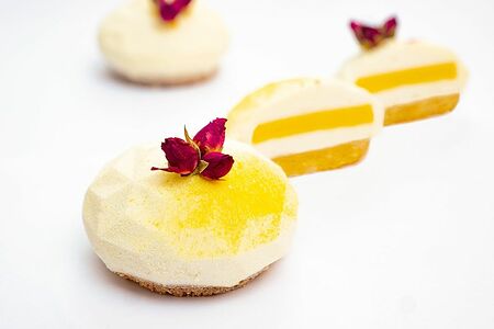 Чизкейк с манговым кремом