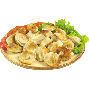 Жаренные пельмени