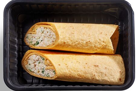 Ролл с муссом из креветок