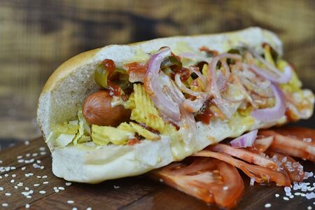 Хот-дог Тасманский дьявол