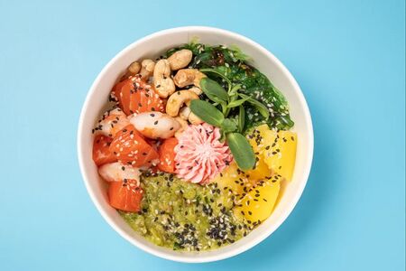 New Поке Лосось - креветка