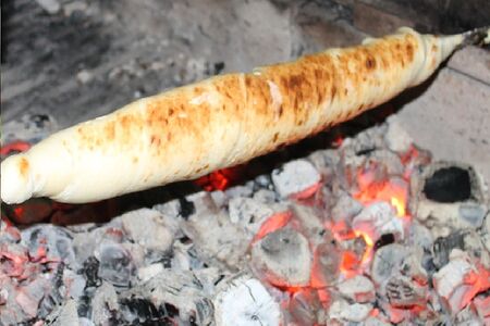 Хачапури на мангале