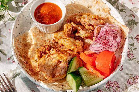 Шашлык из бедра цыпленка