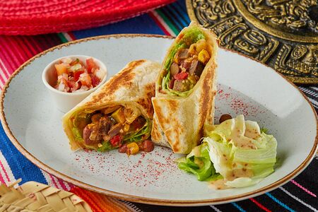 Бурито вегетарианское