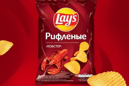 Lays рифленые Лобстер S