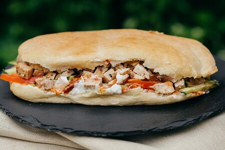 Пита свиная на углях