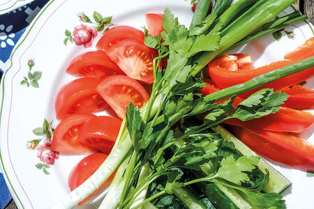 Овощная тарелка