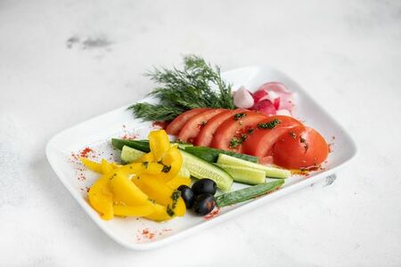 Свежие овощи