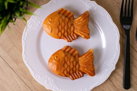 Японский десерт Рыбки Таяки