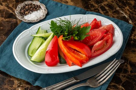 Свежие овощи