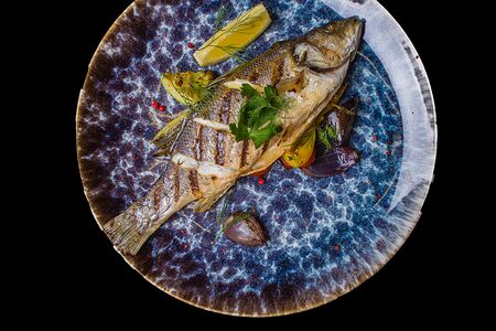 Форель на гриле