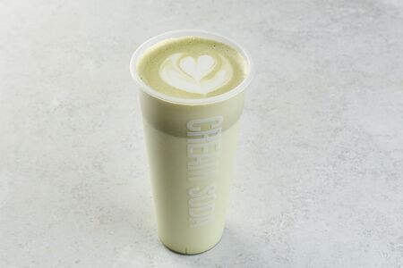 Латте матча большой