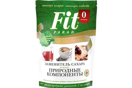 Заменитель сахара на основе эритрита и стевии №7 Fit Parad