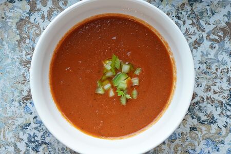 Гаспачо с авокадо