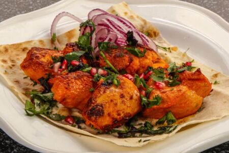 Шашлык из куриного филе