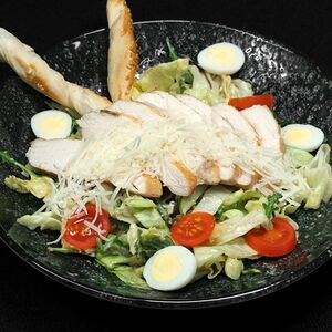 Цезарь с курицей