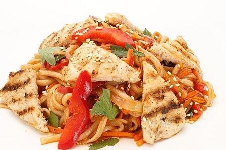 Wok со свининой