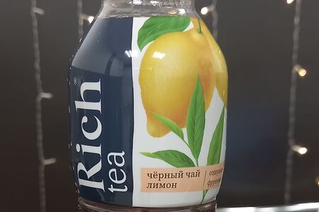 Rich tea чай черный с лимоном