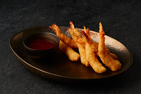 Креветки в темпуре