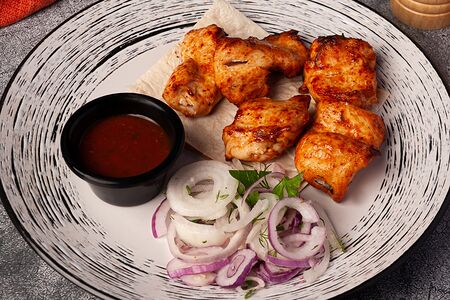 Куриный шашлык