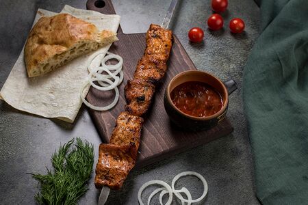 Шашлык из свинины карбонад