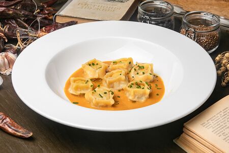 Пельмени из щуки и сахалинского гребешка