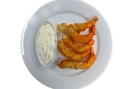 Креветки в темпуре