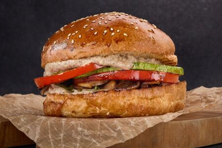 Вегетарианский бургер