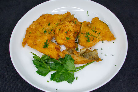 Треска жареная