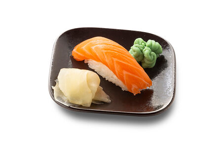 Нигири с лососем