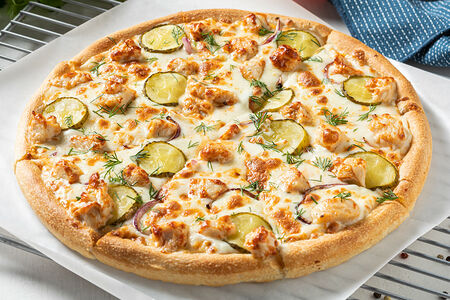 Шашлычная 26 см тонкое тесто