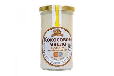 Масло кокосовое нерафинированное Indian Bazar