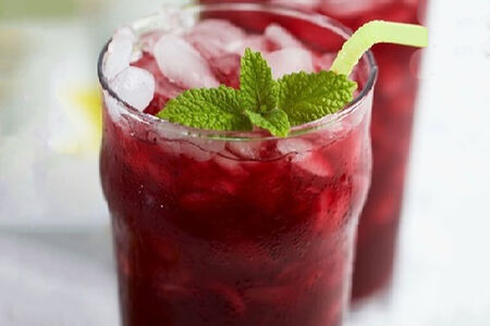 Лимонад 4 ягоды