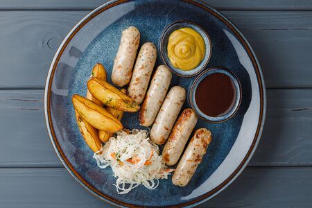 Колбаски из индейки