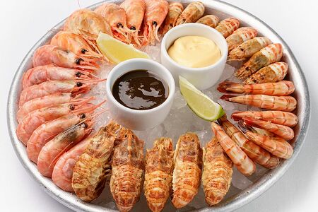 Ассорти креветок